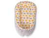 Wendbares Premium Minky Babynest - Cream Animals