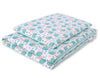 Bettwäsche-Set für Babys - 135X100cm - Hedgehogs Mint