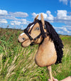 Premium Steckenpferd / Hobby Horse - Buckskin Pferd A3