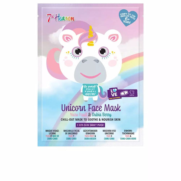 7Th Heaven Animal unicorn kasvonaamio 1 kpl | Vuodevaatteet.fi