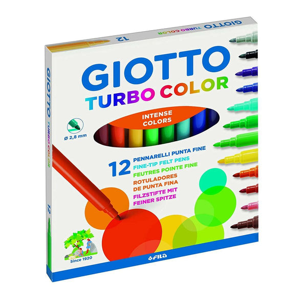 Giotto Turbo Color tussisetti, 10 osaa