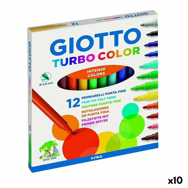 Giotto Turbo Color tussisetti, 10 osaa