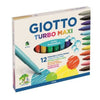 Giotto huopakärkiset kynät 5 osaa