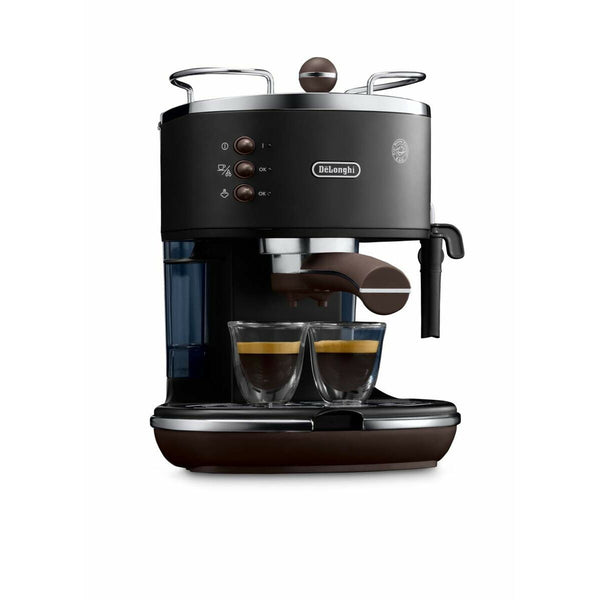 DeLonghi Manuaalinen Kahvinkeitin Musta 1,4 L - Vuodevaatteet.fi