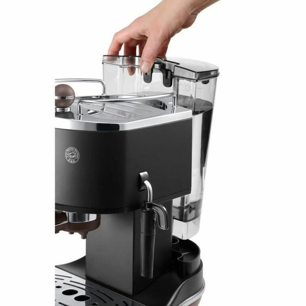 DeLonghi Manuaalinen Kahvinkeitin Musta 1,4 L - Vuodevaatteet.fi