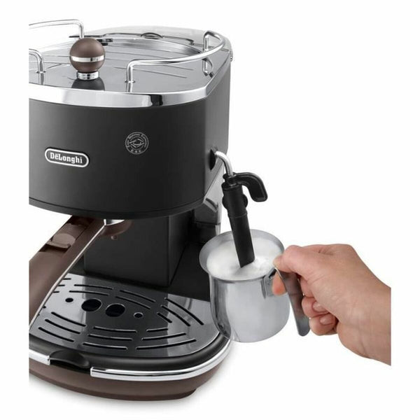 DeLonghi Manuaalinen Kahvinkeitin Musta 1,4 L - Vuodevaatteet.fi