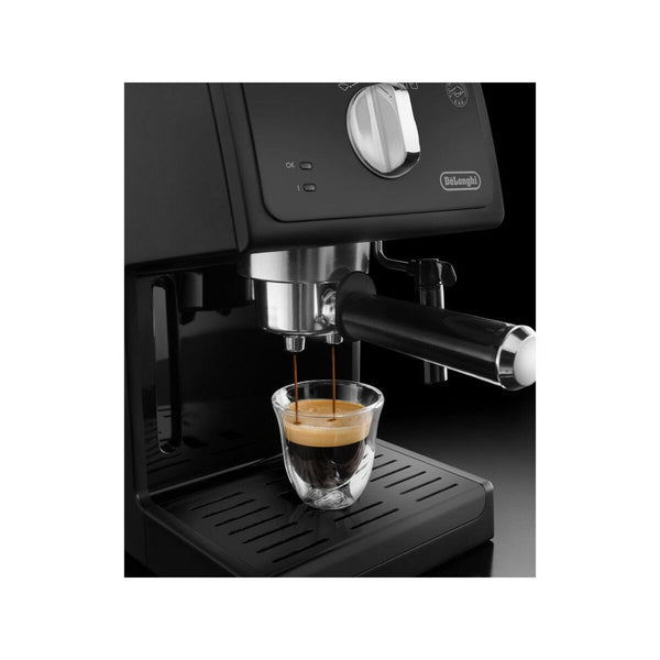 DeLonghi Manuaalinen Espressokeitin Musta 1100 W - Vuodevaatteet.fi