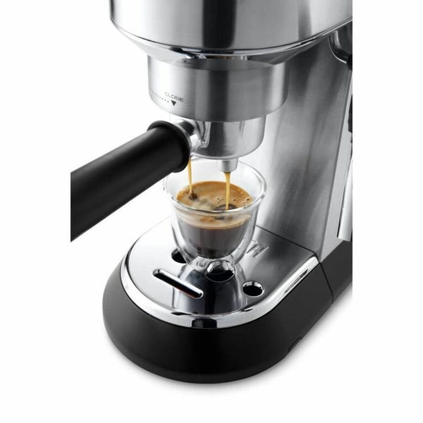 DeLonghi Manuaalinen Kahvinkeitin 1L Metalli - Vuodevaatteet.fi