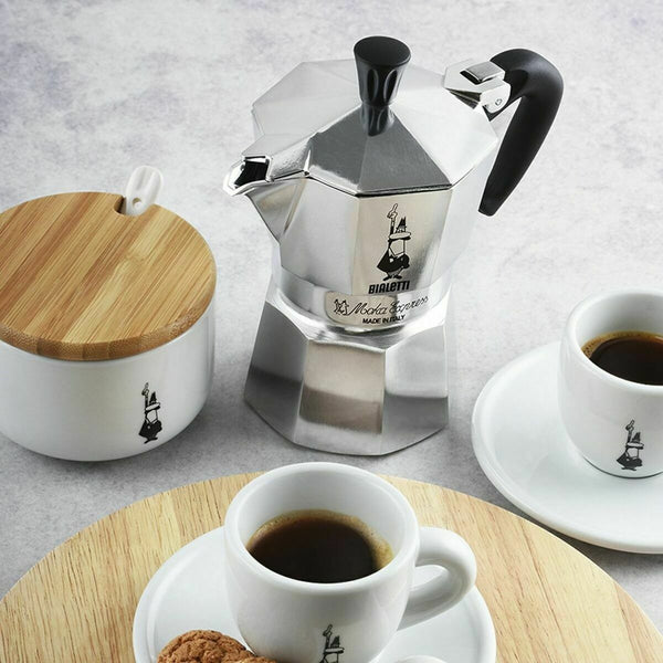 Bialetti Moka Hopeinen Mokkapannu 60 ml