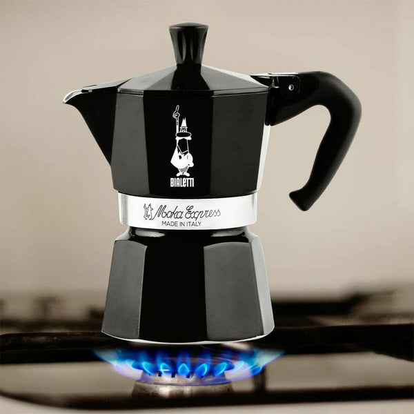 Bialetti Moka Express Mokkapannu 200 ml Musta