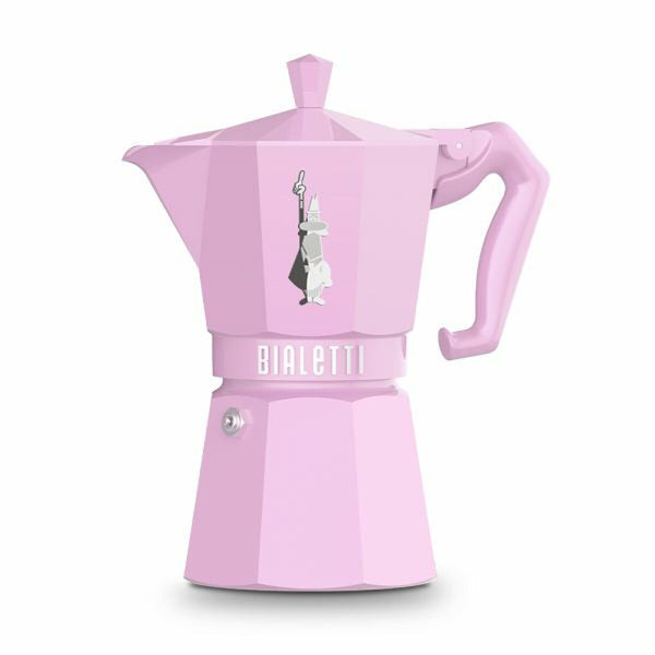 Bialetti Moka Exclusive Pinkki Mokkapannu 6 Kupille