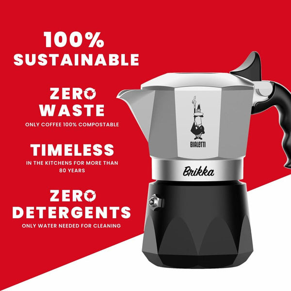 Bialetti Brikka Mokkapannu 2 Kupille