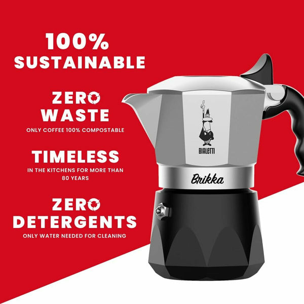 Bialetti Brikka Mokkapannu 2 Kupille