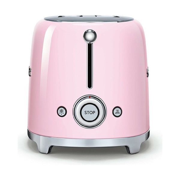 Smeg 50-luvun tyylinen leivänpaahdin, vaaleanpunainen