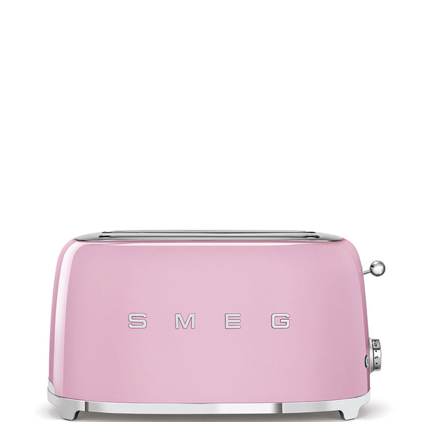 Smeg Leivänpaahdin 1500 W, Vaaleanpunainen
