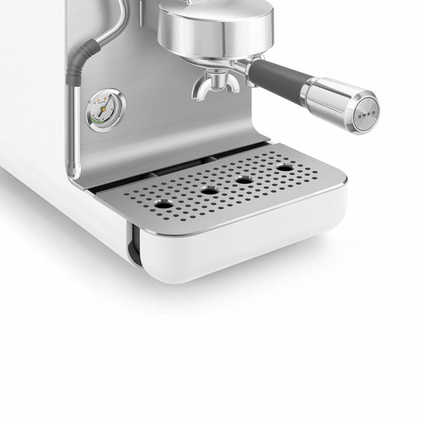 Smeg Manuaalinen Espressokeitin Valkoinen - Vuodevaatteet.fi