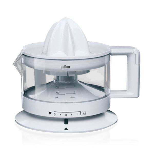 Braun sähköinen mehustin 350 ml valkoinen - Vuodevaatteet.fi