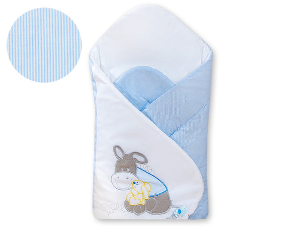 Babynestchen mit Versteifung - Esel Luca gelb