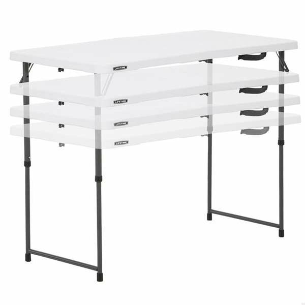 Moniasentoinen Taitettava Sivupöytä 122 x 61 x 56 cm