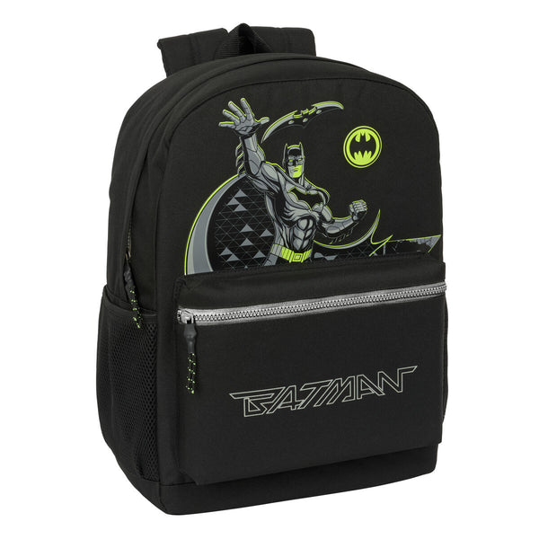 Batman koululaukku Game Over musta