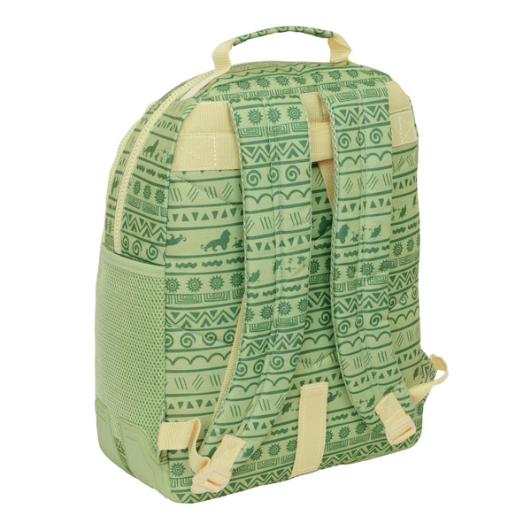 Koululaukku Lapsille Vihreä Beige