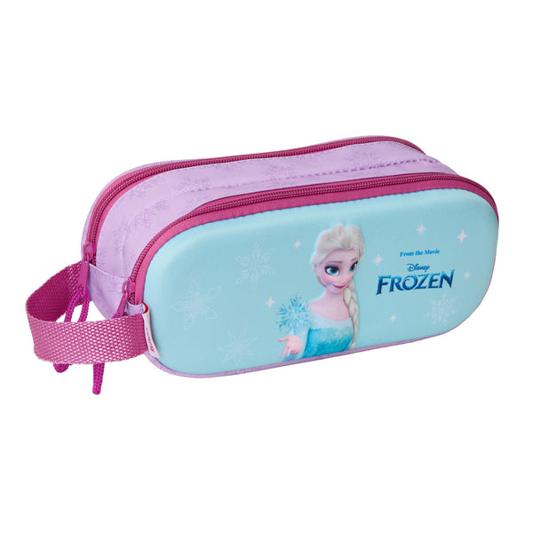 Frozen Kaksilokeroinen Laukku Pinkki ja Taivaansininen