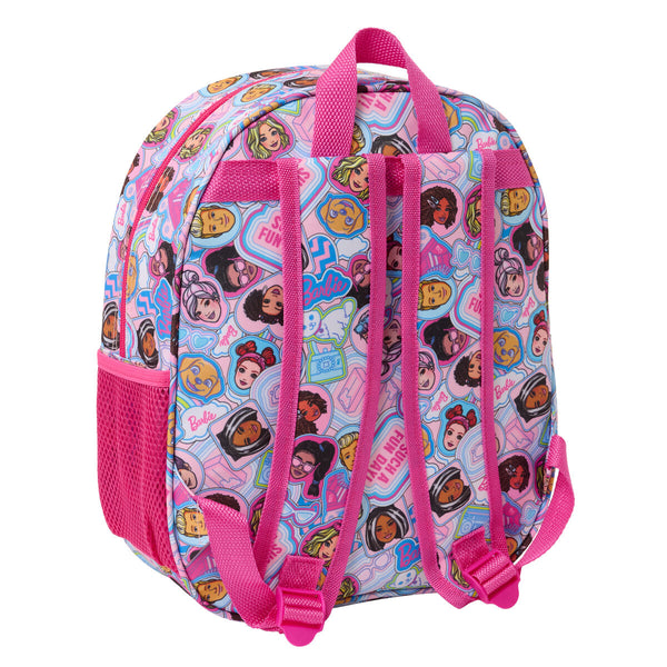 Barbie Lasten Reppu Pinkki 3D