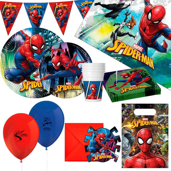 Spider-Man Juhlatarvikesetti 66 Osaa