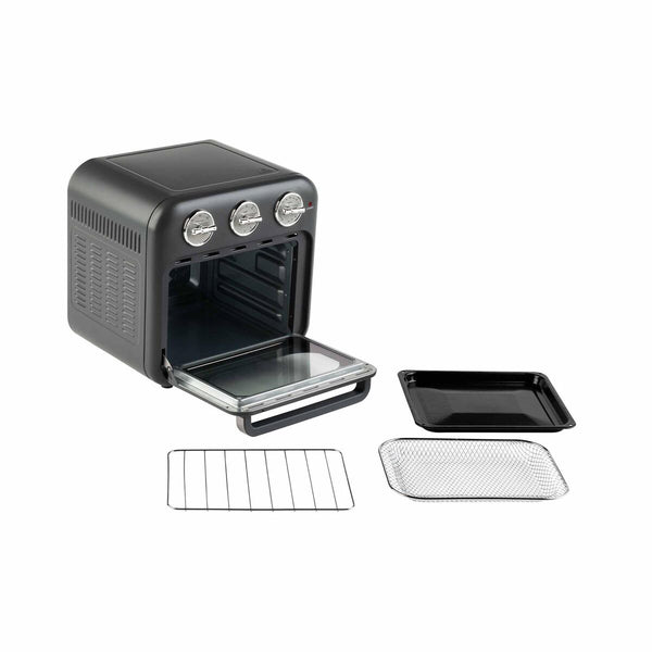 JATA Airfryer 1400W 16L Harmaa - Vuodevaatteet.fi