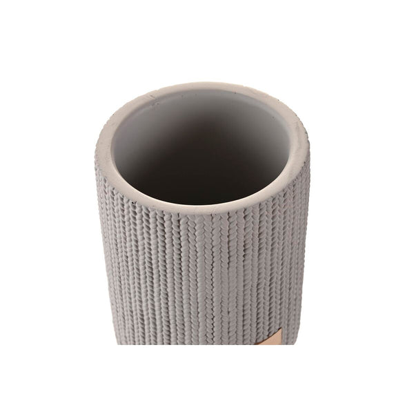 Harmaa Lasiastia DKD Home Decor