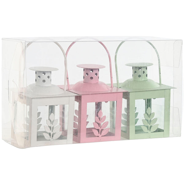 Shabby Chic Lyhtysarja 3 Kappaletta