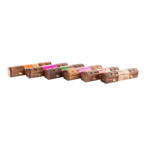 Suitsuketeline DKD Home Decor Puu Bambu Mandala
