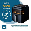 Grunkel Light Fryer 6L Ilmafriteerauskeitin Musta - Vuodevaatteet.fi