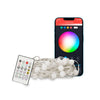 KSIX 10m RGB LED-nauhat kaukosäätimellä