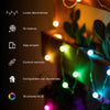 KSIX 10m RGB LED-nauhat kaukosäätimellä