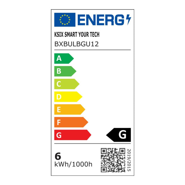 KSIX LED-lamppu GU10 Bluetooth 5,5 W