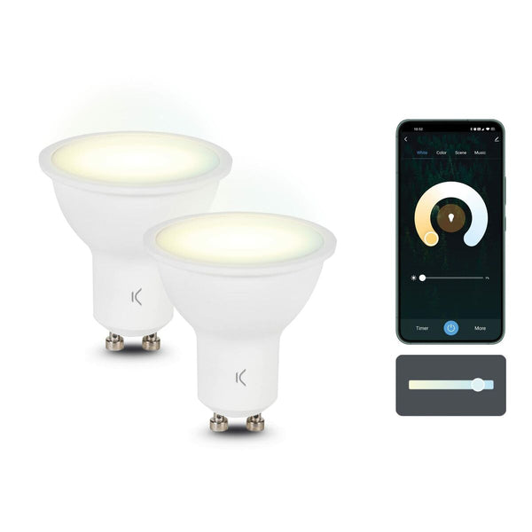 KSIX LED-lamppu GU10 5,5 W