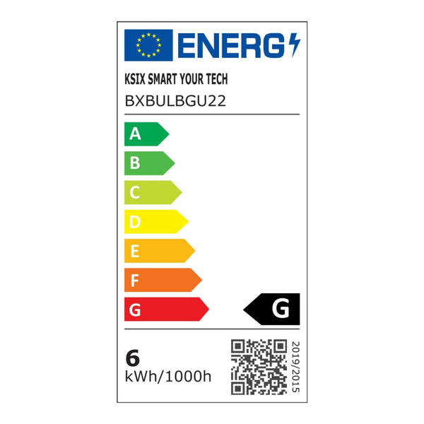 KSIX LED-lamppu GU10 5,5 W