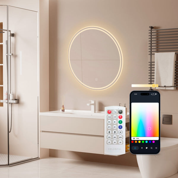 KSIX Oasis LED-kylpyhuonepeili 36 W