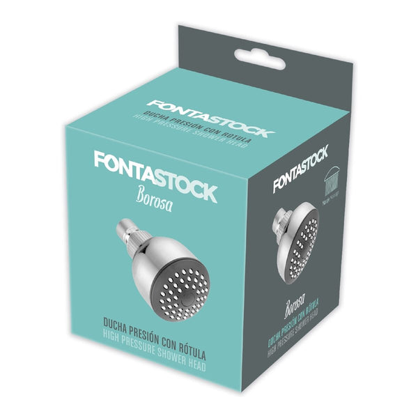 Fontastock kromattu suihkupää ABS-muovista