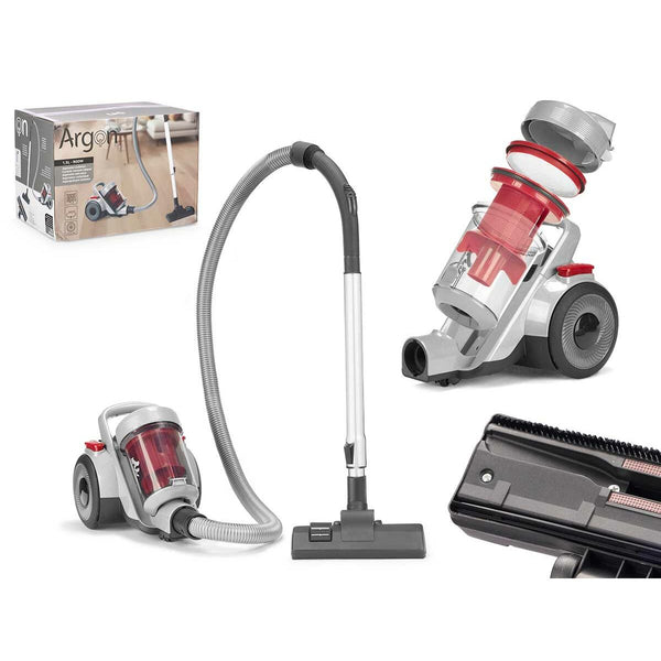 Argon Pölynimuri Punainen Harmaa 900 W