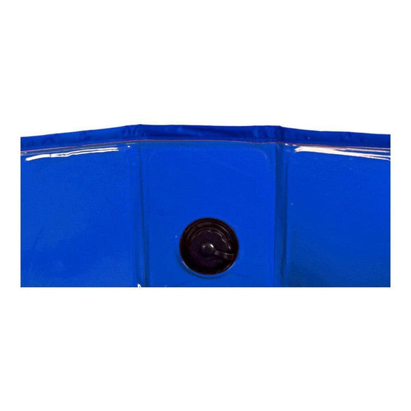Irrotettava Sininen Koiran Allas 120 x 30 x 120 cm