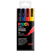 Posca Monivärinen Tussisetti 4 kpl