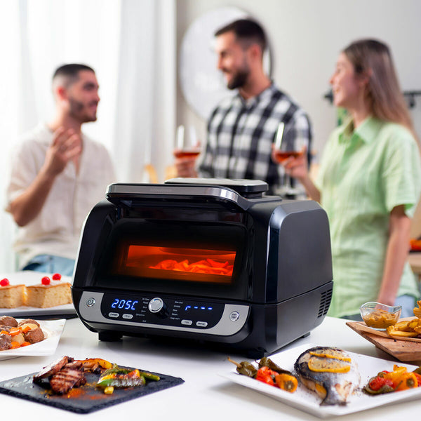 InnovaGoods Airfryer Grillillä ja Lisätarvikkeilla - Vuodevaatteet.fi