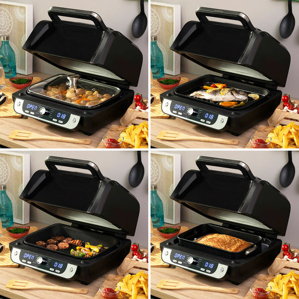 InnovaGoods Airfryer Grillillä ja Lisätarvikkeilla - Vuodevaatteet.fi