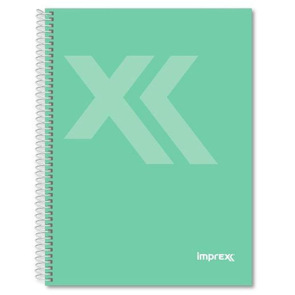 Imprex Vihreä Muistikirja A5, 80 Sivua, 4 Kpl