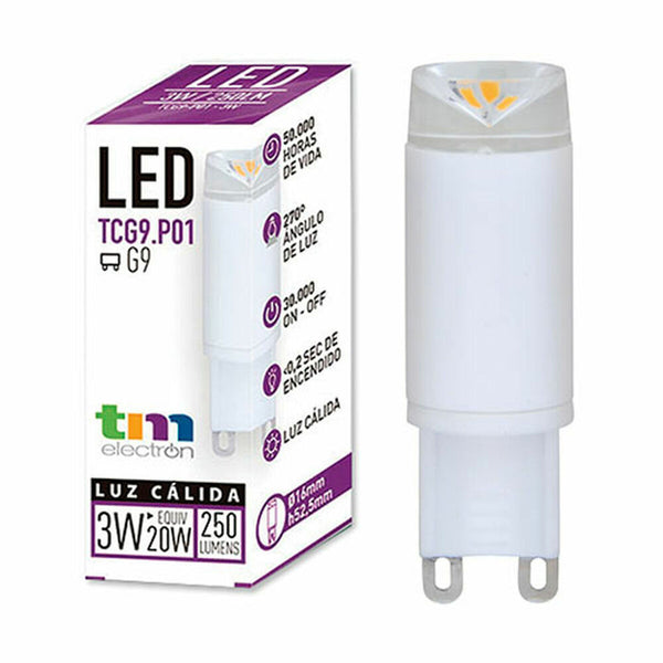 TM Electron LED-lamppu 3W 3000K