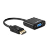 Aisens DisplayPort SVGA adapteri musta