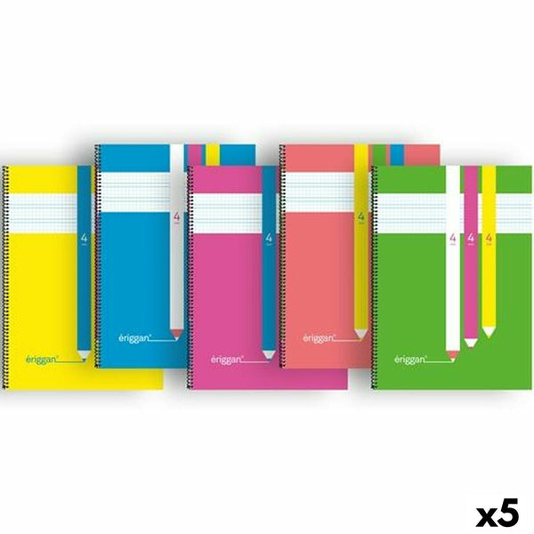 Eriggan Muistikirja Lehti 80 Sivua 21,5 x 31,5 cm (5 kpl)
