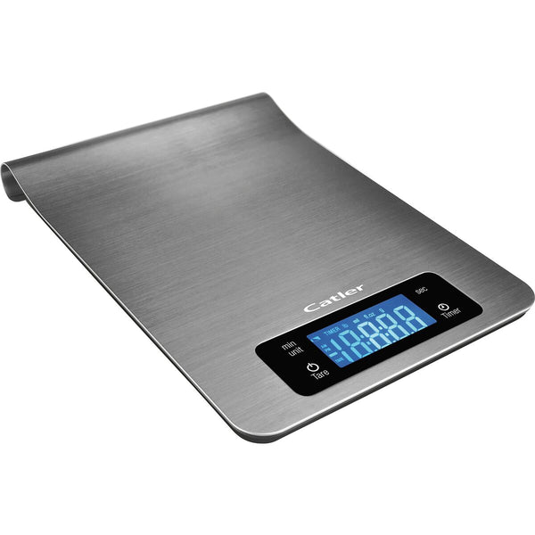 Catler Hopeinen Keittiövaaka 5 kg - Vuodevaatteet.fi